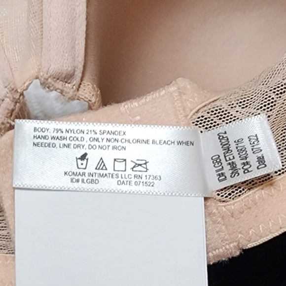 Ellen Tracy Jacquard Soft Lift Underwire Bra 2-pack With Adjustable Straps 38C - Picture 8 of 8